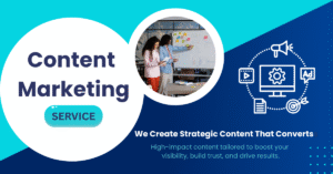 Content marketing services – strategic content creation for SEO and brand growth