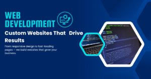 Professional web development services – custom website design and responsive development