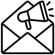 Email Marketing service logo – automated email campaigns and customer retention